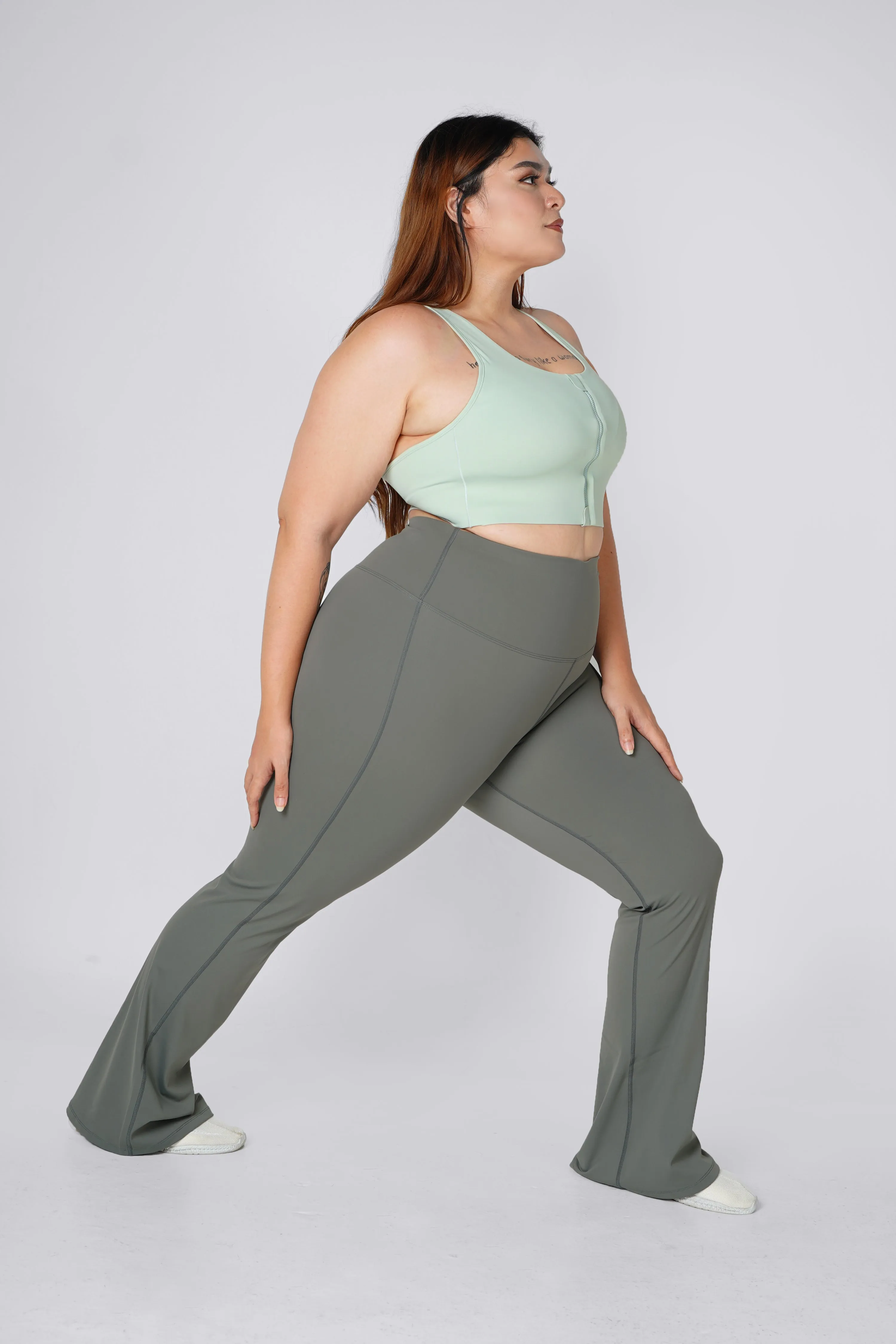 Level Up High-Waist Flare Pants
