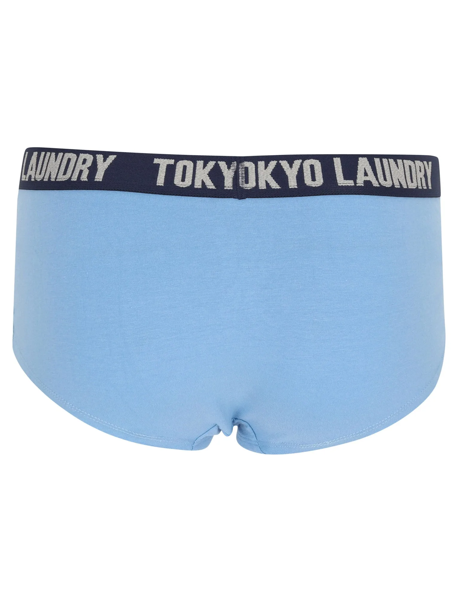 Lilly (3 Pack) Bright Assorted Hipster Briefs In Tomato / Silver Lake Blue / Peacoat - Tokyo Laundry