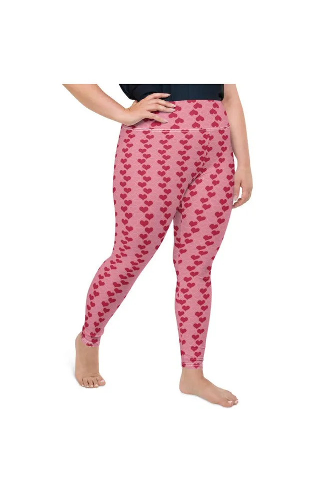 Lots of Hearts Plus Size Leggings