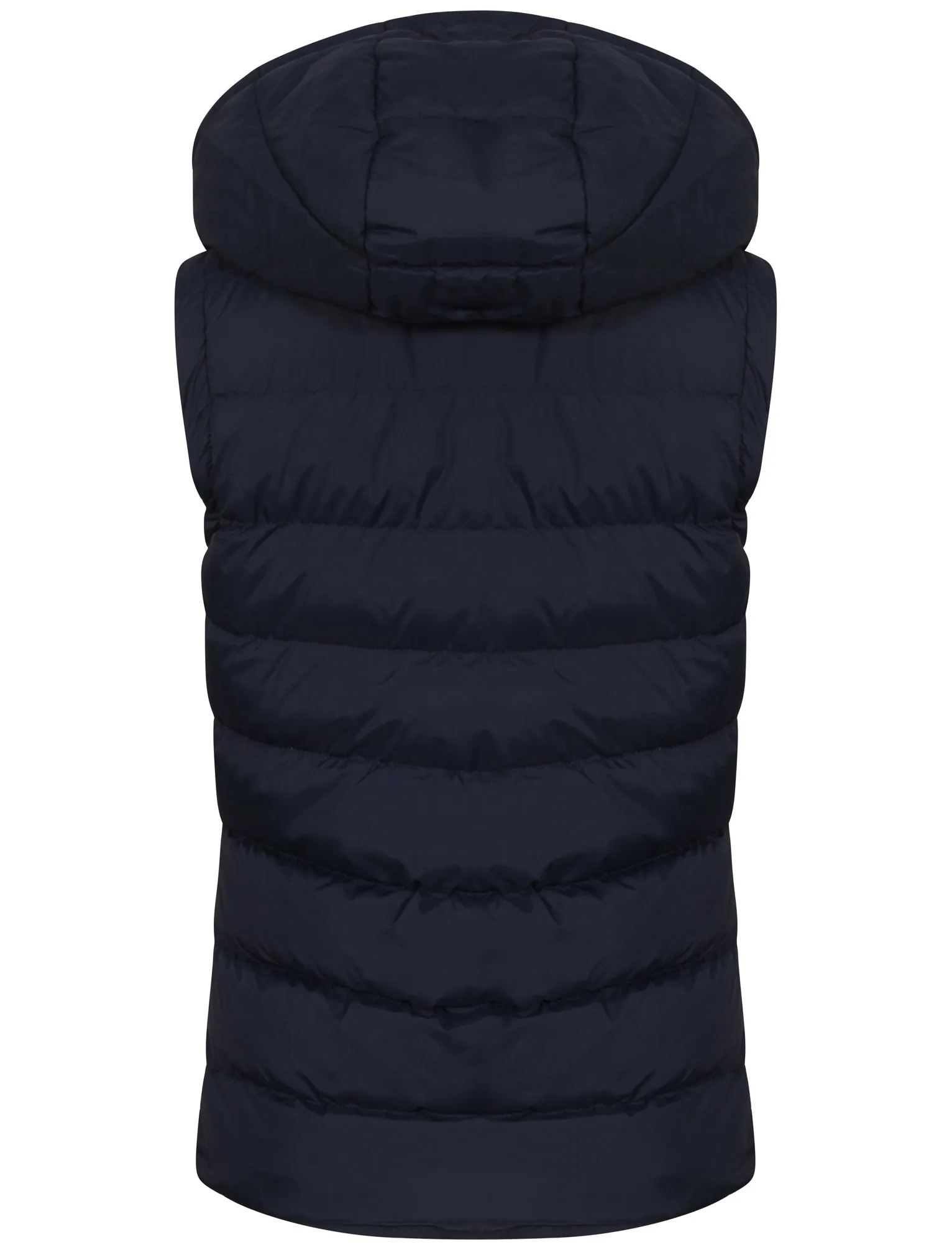 Lottie Fleece Lined Gilet In Peacoat and Bright Rose - Tokyo Laundry