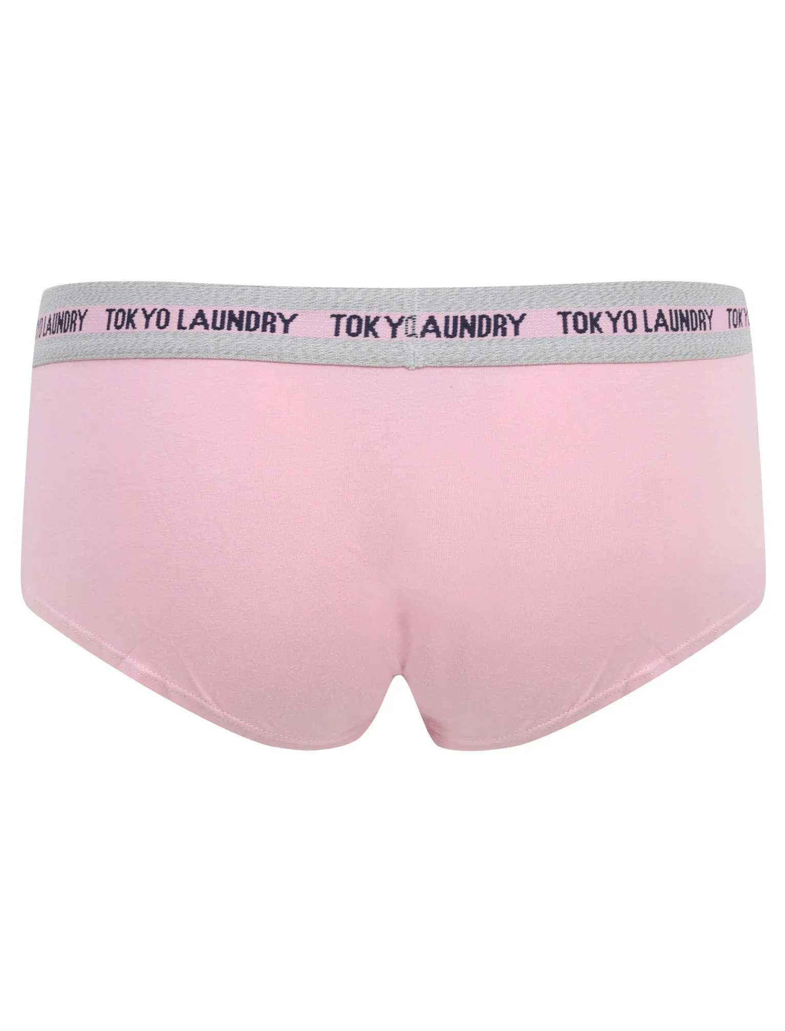 Lou 2 (5 Pack) Assorted Hipster Briefs In Peacoat / Pink Nectar / Light Grey Marl - Tokyo Laundry