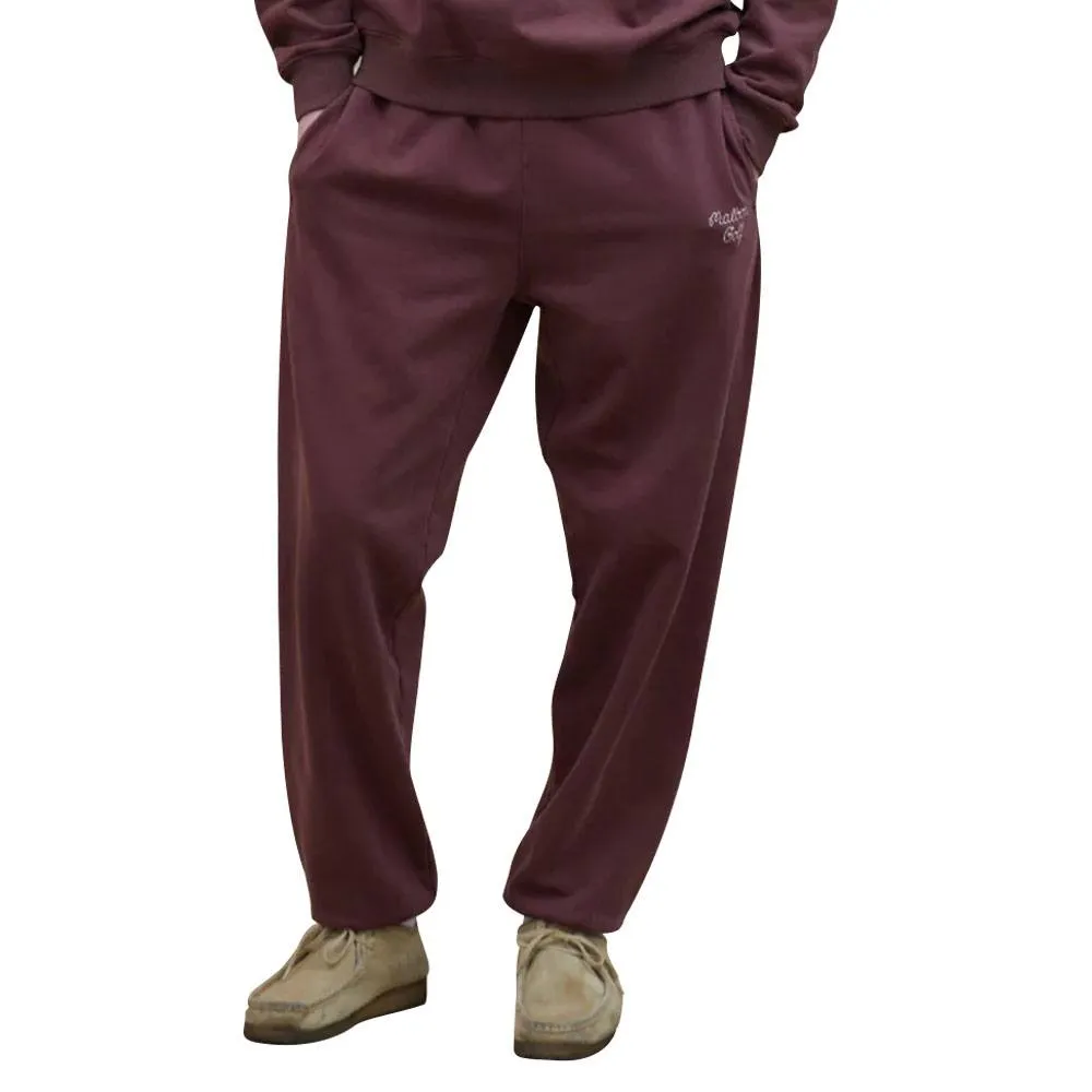 Malbon Script Golf Sweatpants Brown- FW22
