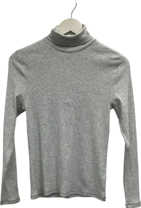 M&S Grey Roll Neck Jumper UK 10
