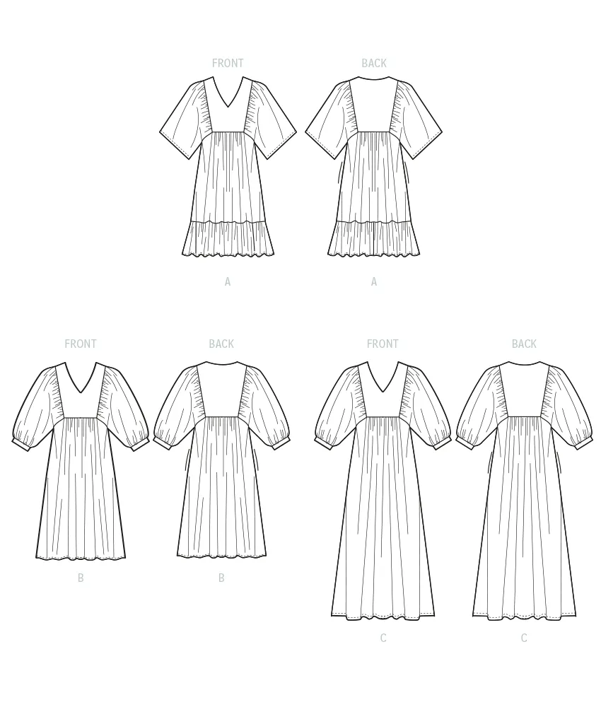 McCall's Pattern 8312 Misses' Dresses