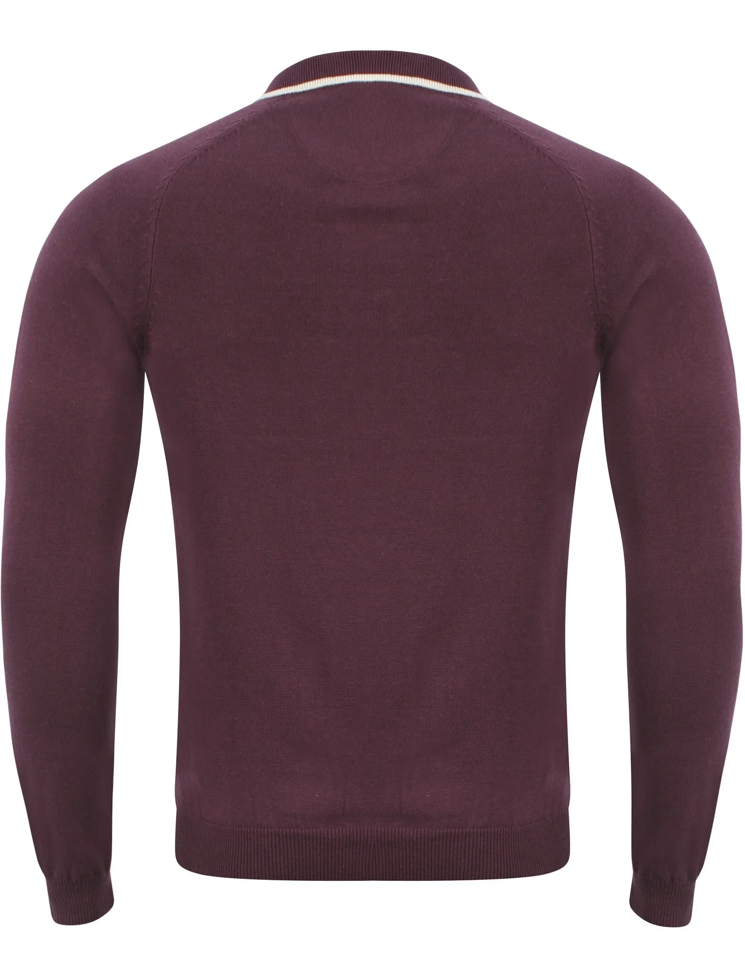 Men's Le Shark  Purple Long Sleeved Polo Shirt