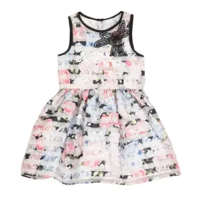 Mia Floral Stripe Dress