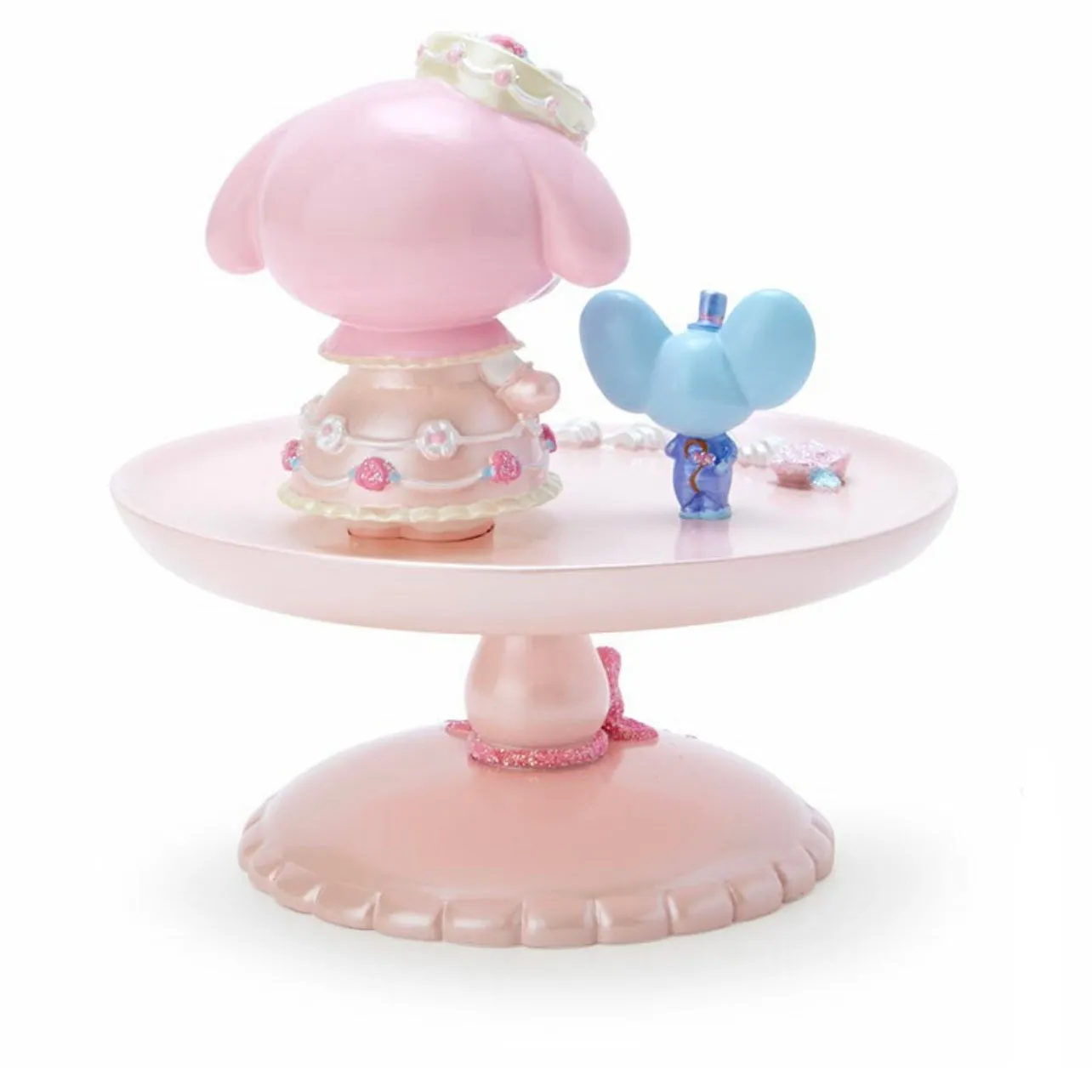 My Melody Rose Cream Cake Accessory Tray