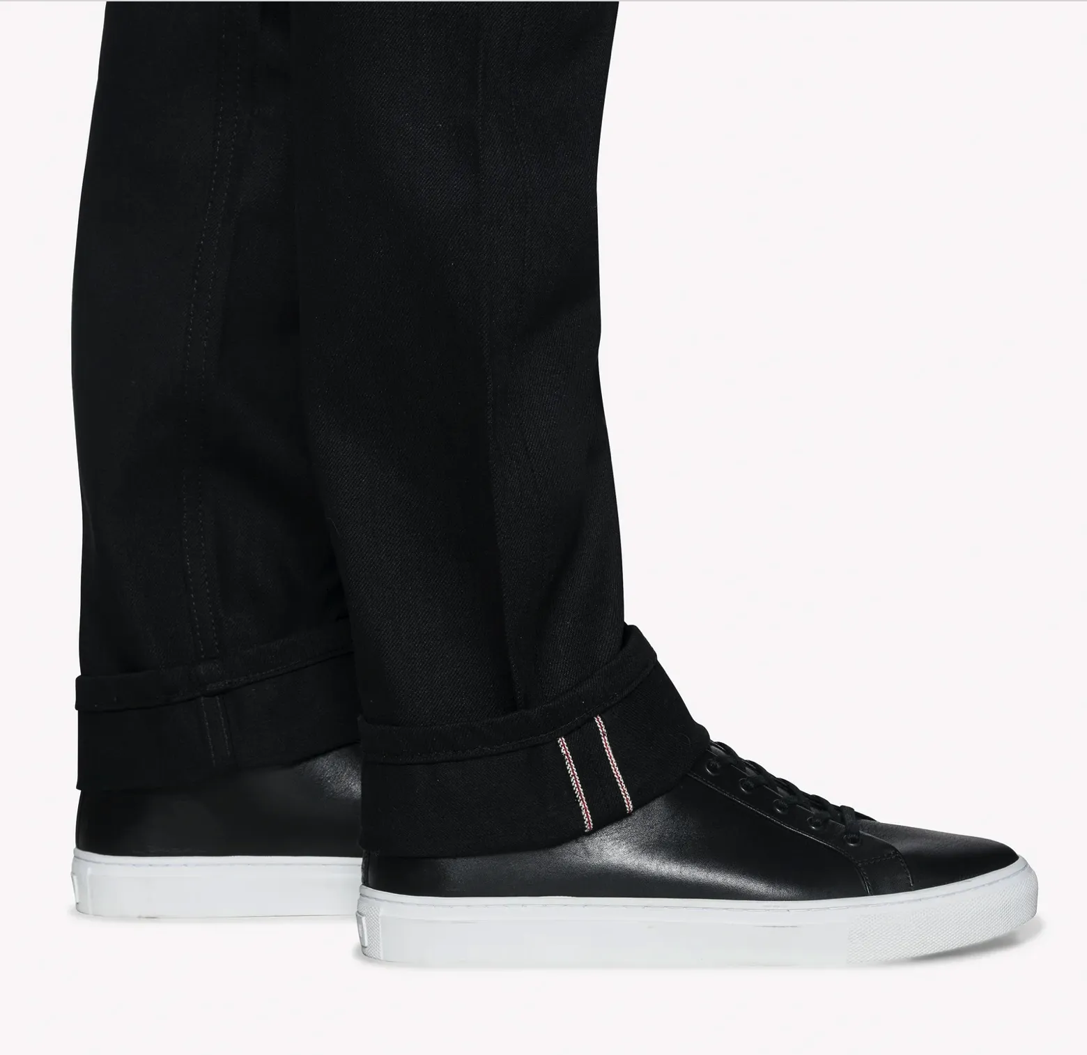 Naked & Famous Weirdguy Overall - Black Solid Selvedge Denim