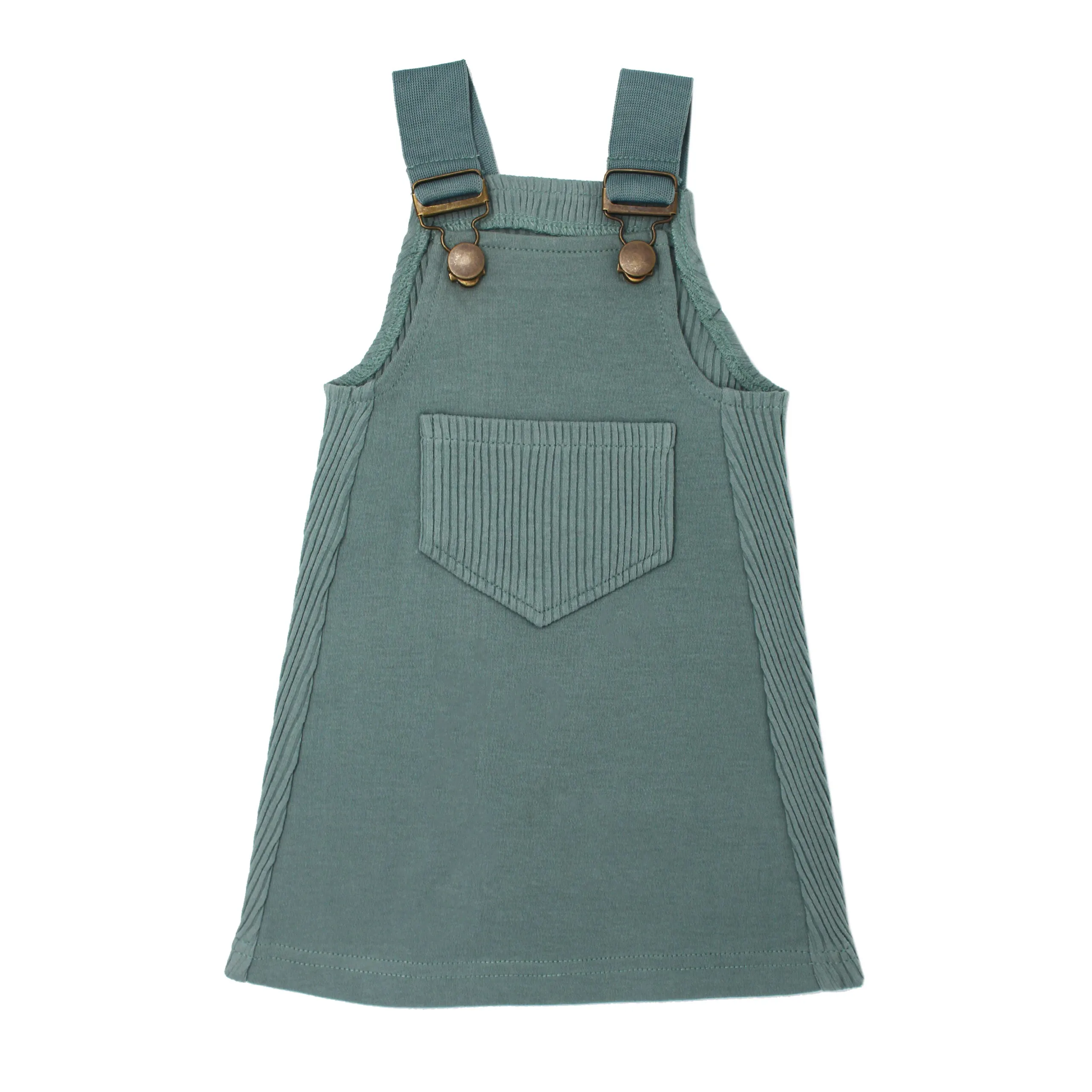 Organic Kids Ribbed Tank Dress