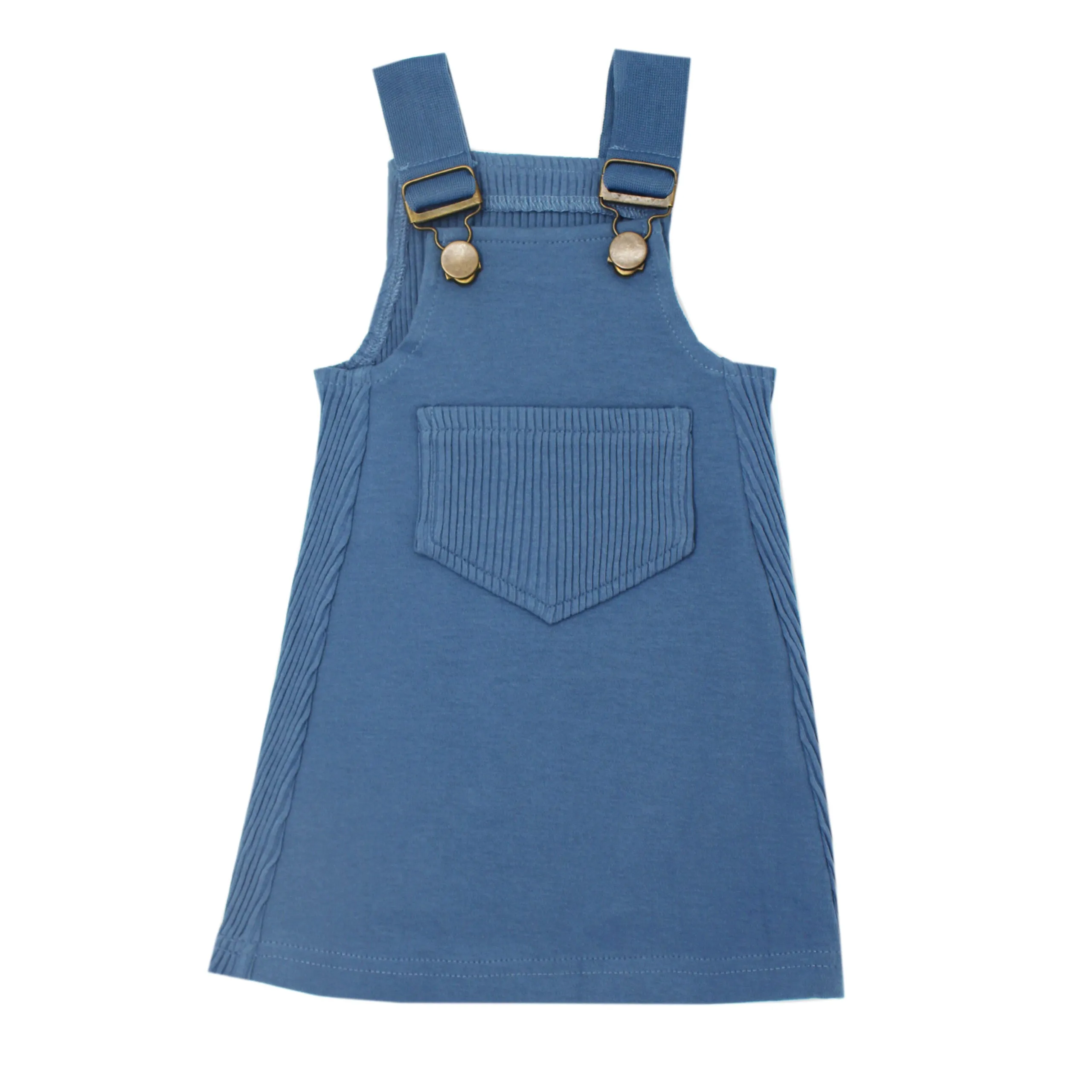 Organic Kids Ribbed Tank Dress