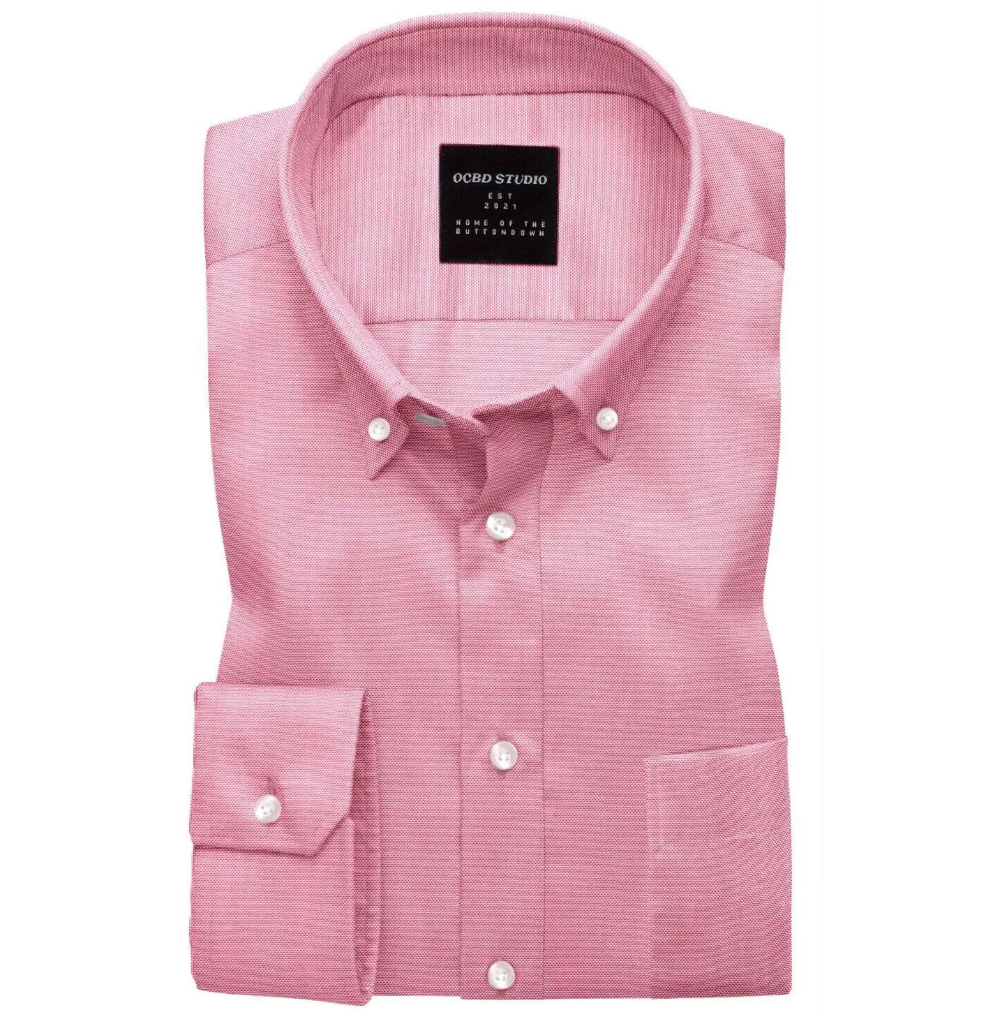 Oxford Button-Down - Long Sleeve - Pink