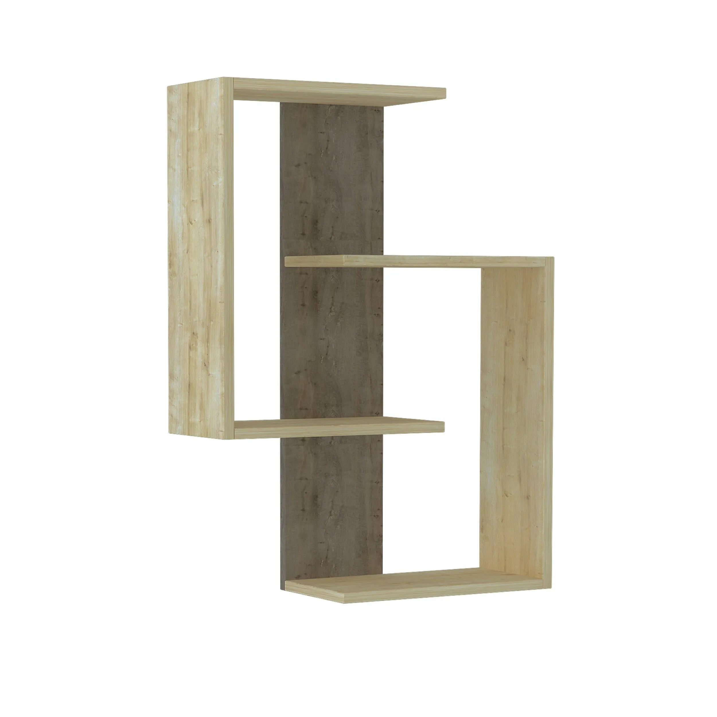 Paradox Shelf Oak-Dark Coffee