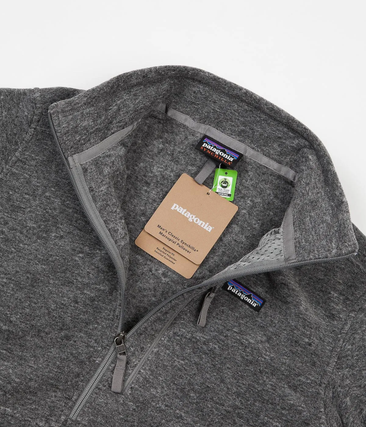 Patagonia Classic Synchilla Marsupial Pullover Sweatshirt - Nickel