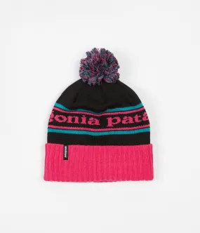Patagonia Powder Town Beanie - Park Stripe / Craft Pink