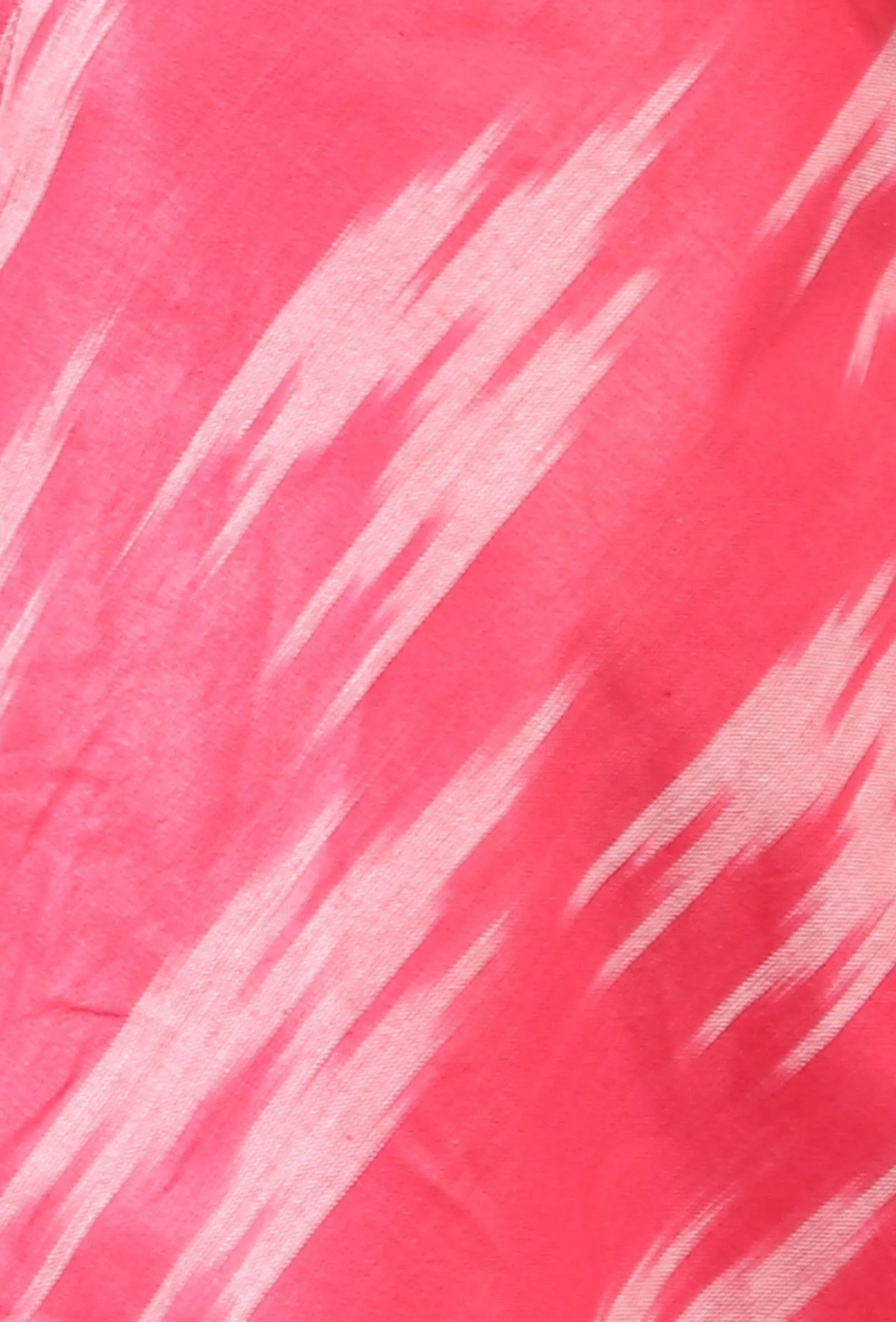 Pink Ikat Flared Dress