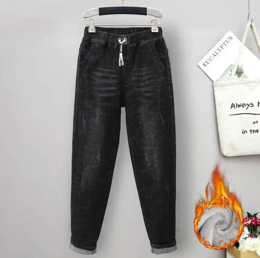 Plus Size Mom Jeans for Women