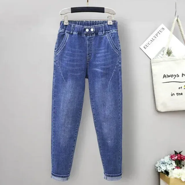 Plus Size Mom Jeans for Women