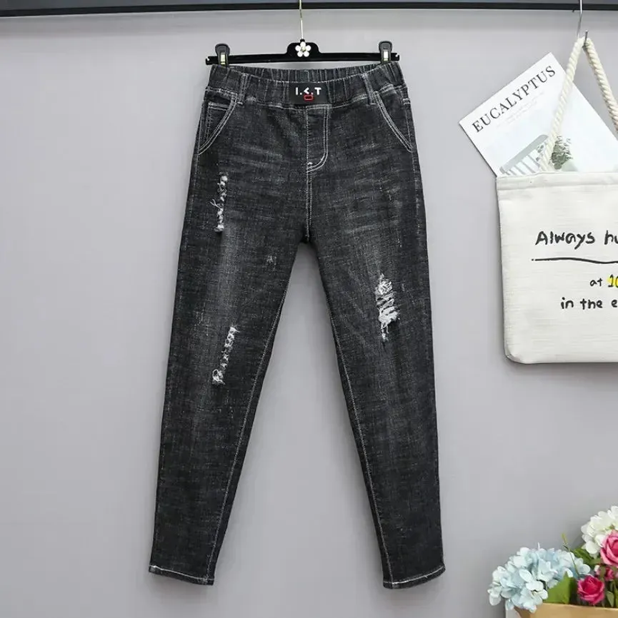 Plus Size Mom Jeans for Women