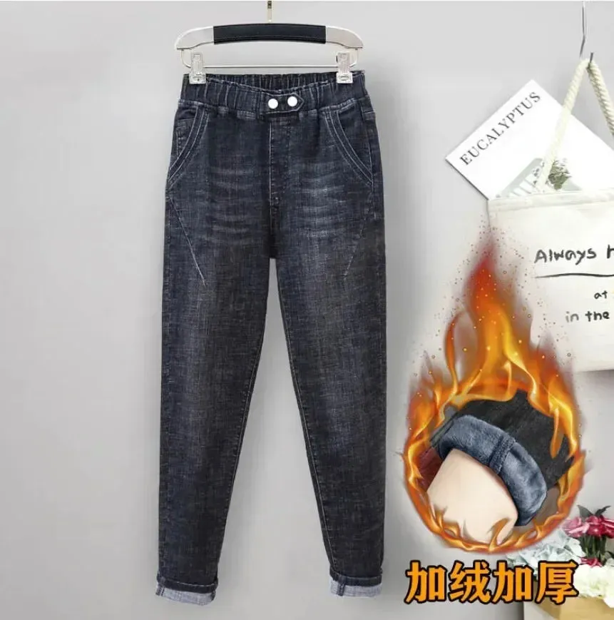 Plus Size Mom Jeans for Women