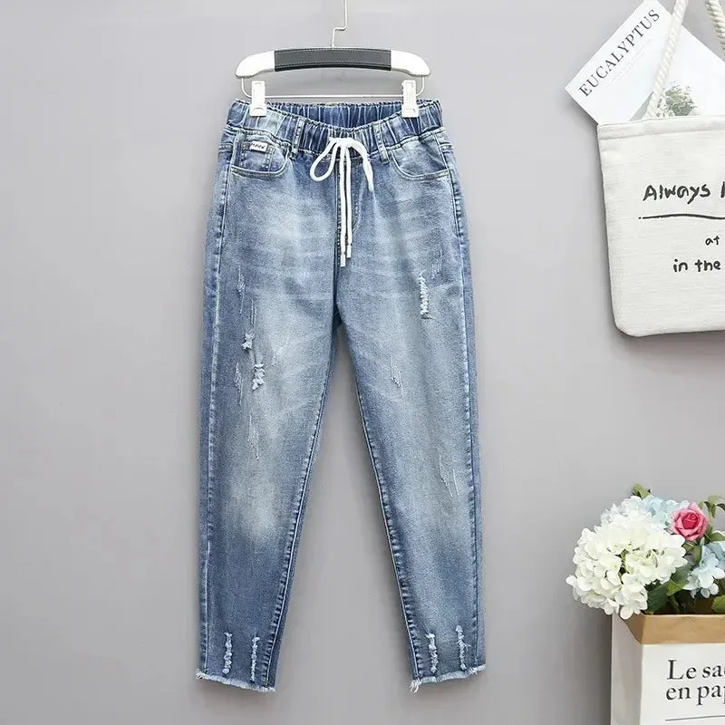 Plus Size Mom Jeans for Women