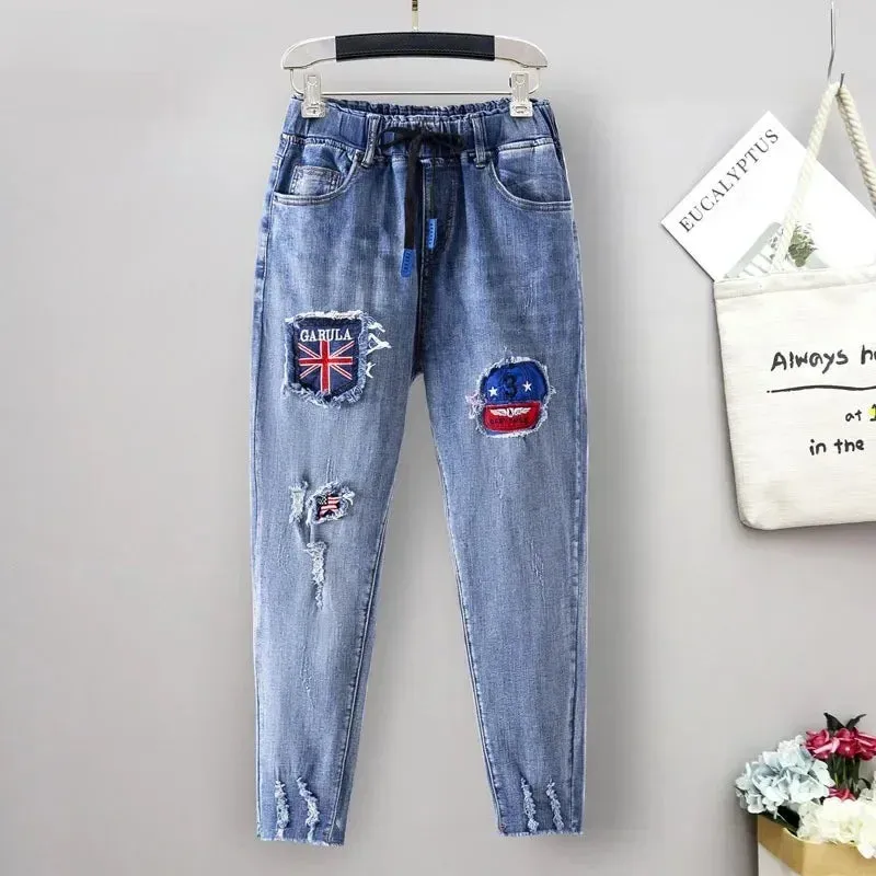 Plus Size Mom Jeans for Women