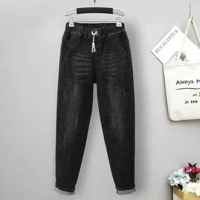 Plus Size Mom Jeans for Women
