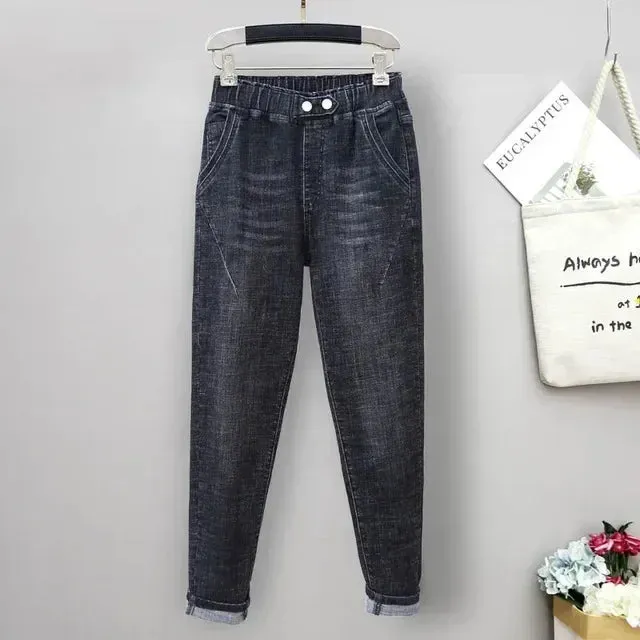 Plus Size Mom Jeans for Women