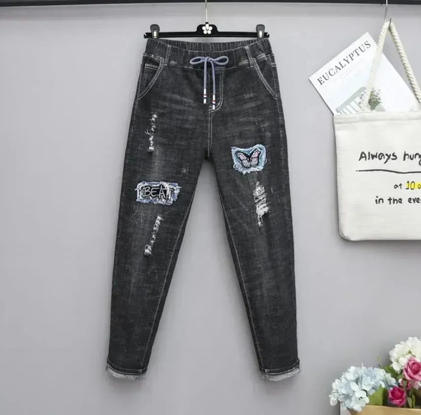 Plus Size Mom Jeans for Women
