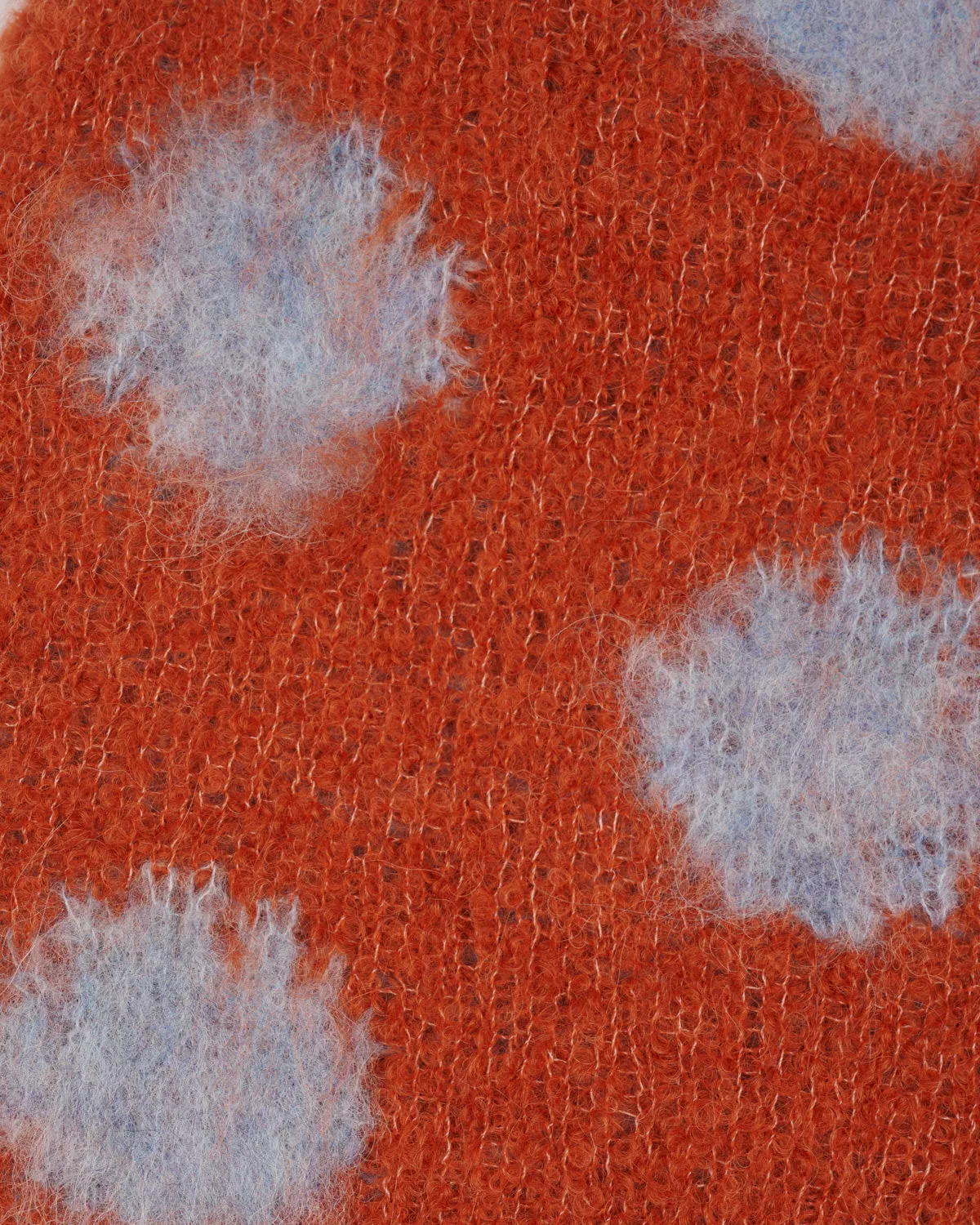 Polka Dot Beanie - Terracotta