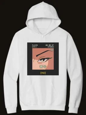 Popkiller Artist Series Warakami Vaporwave NO Pullover Hoodie