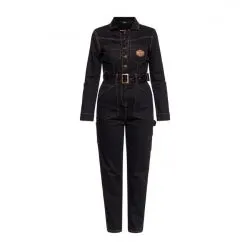 QUEEN KEROSIN WORKWEAR OVERALL BLACK