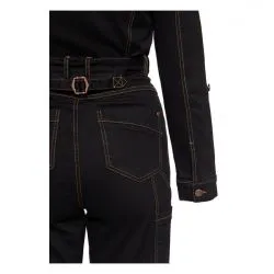 QUEEN KEROSIN WORKWEAR OVERALL BLACK