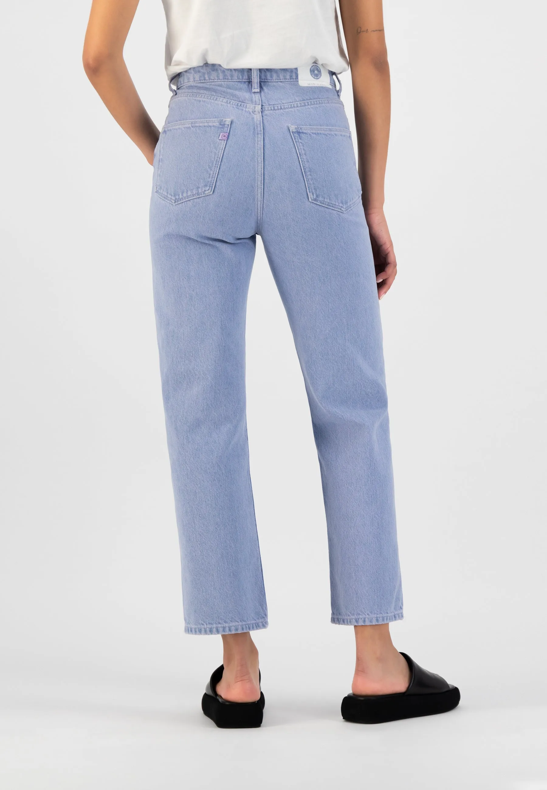 Relax Rose Cropped Jeans Lavender