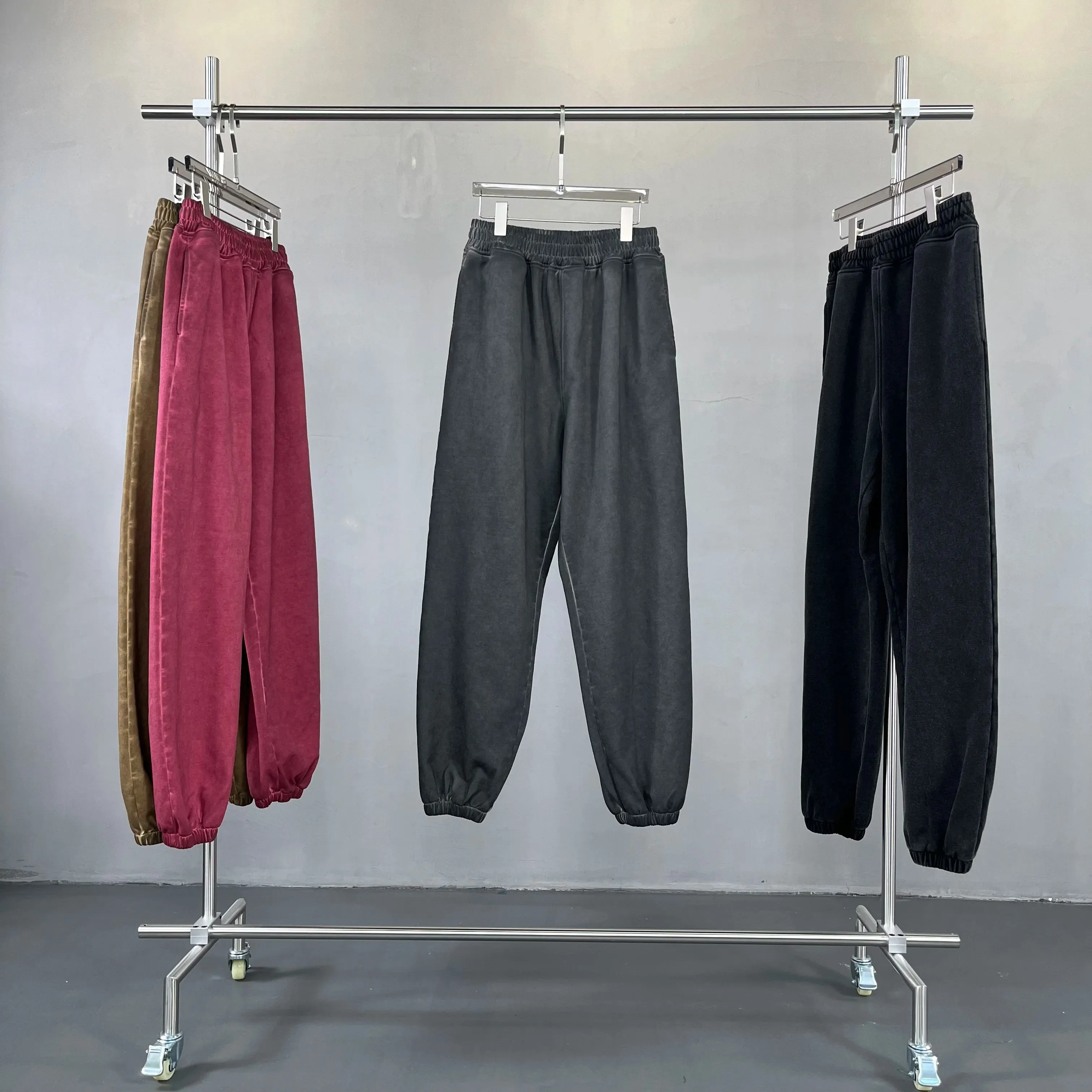 Relaxed Fit Washed Sweatpants