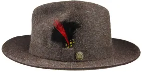 Royal De Luxe Stetson Montgomery Swift Fedora Size 7 1/4 R with 2 1/4 Brim
