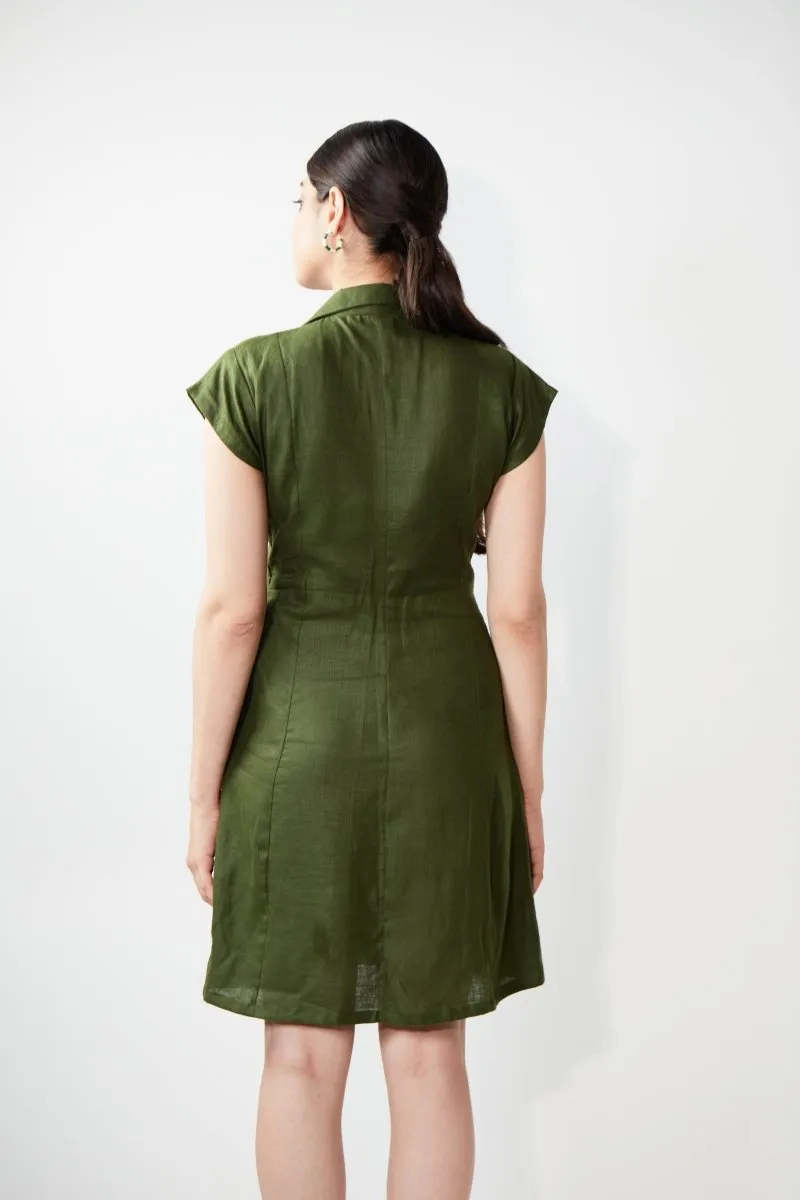 Sage Midi Dress
