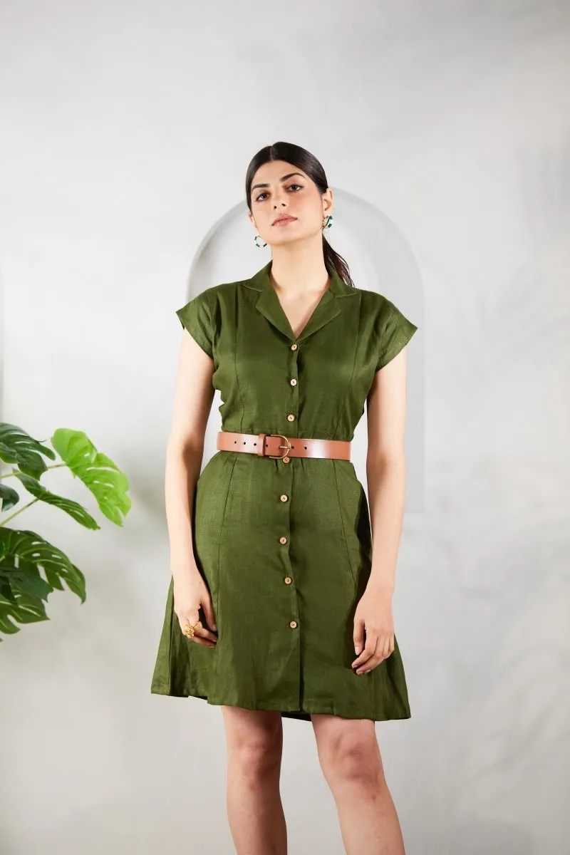 Sage Midi Dress