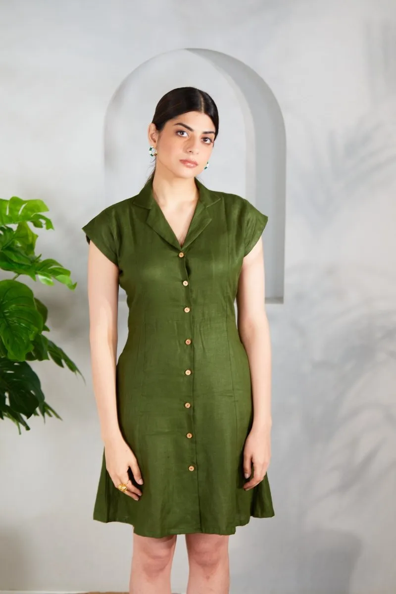 Sage Midi Dress