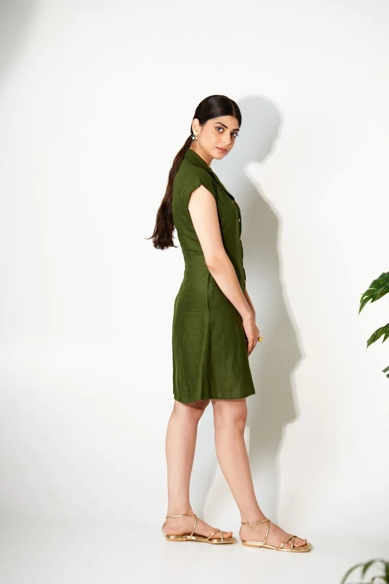 Sage Midi Dress
