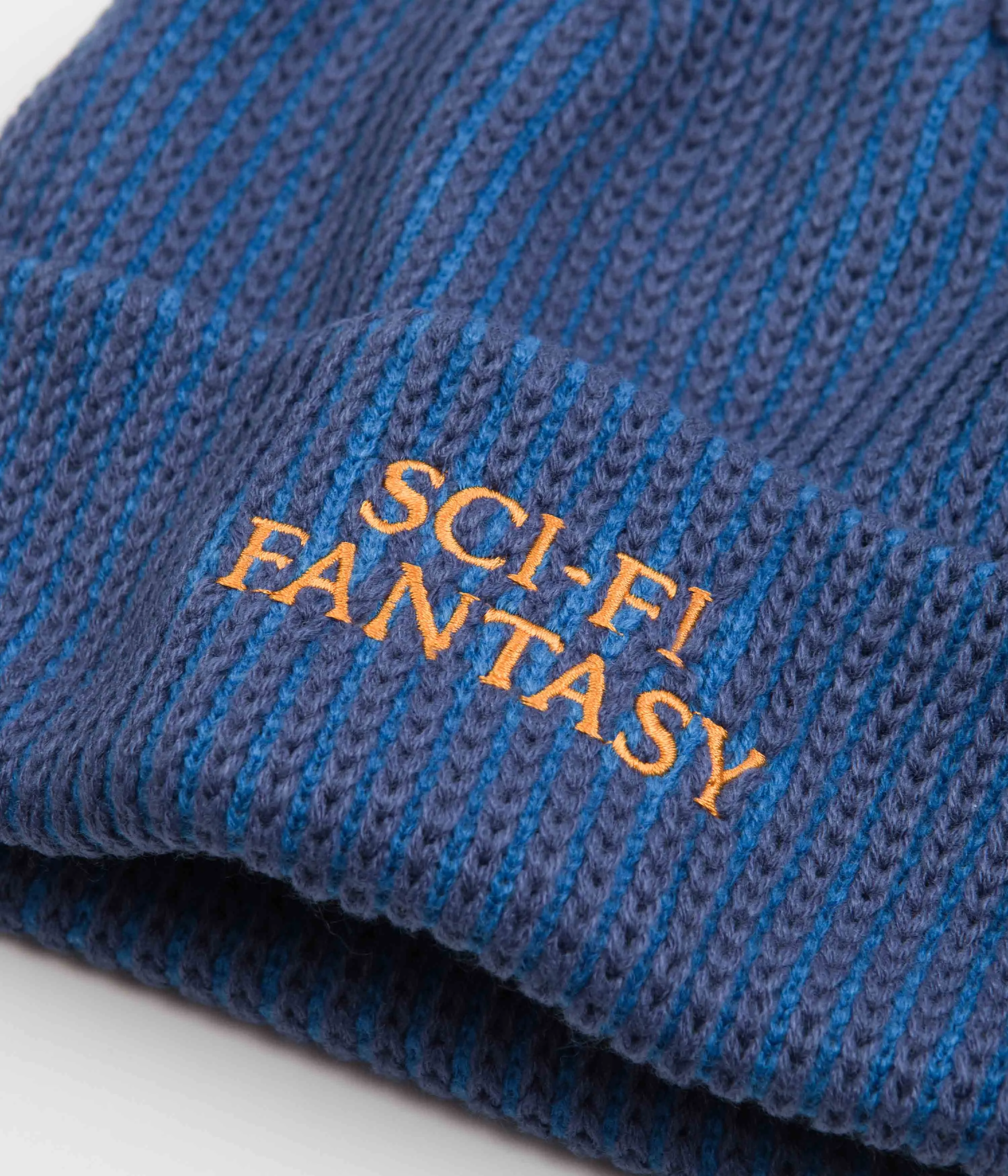 Sci-Fi Fantasy Logo Beanie - Blue / Navy