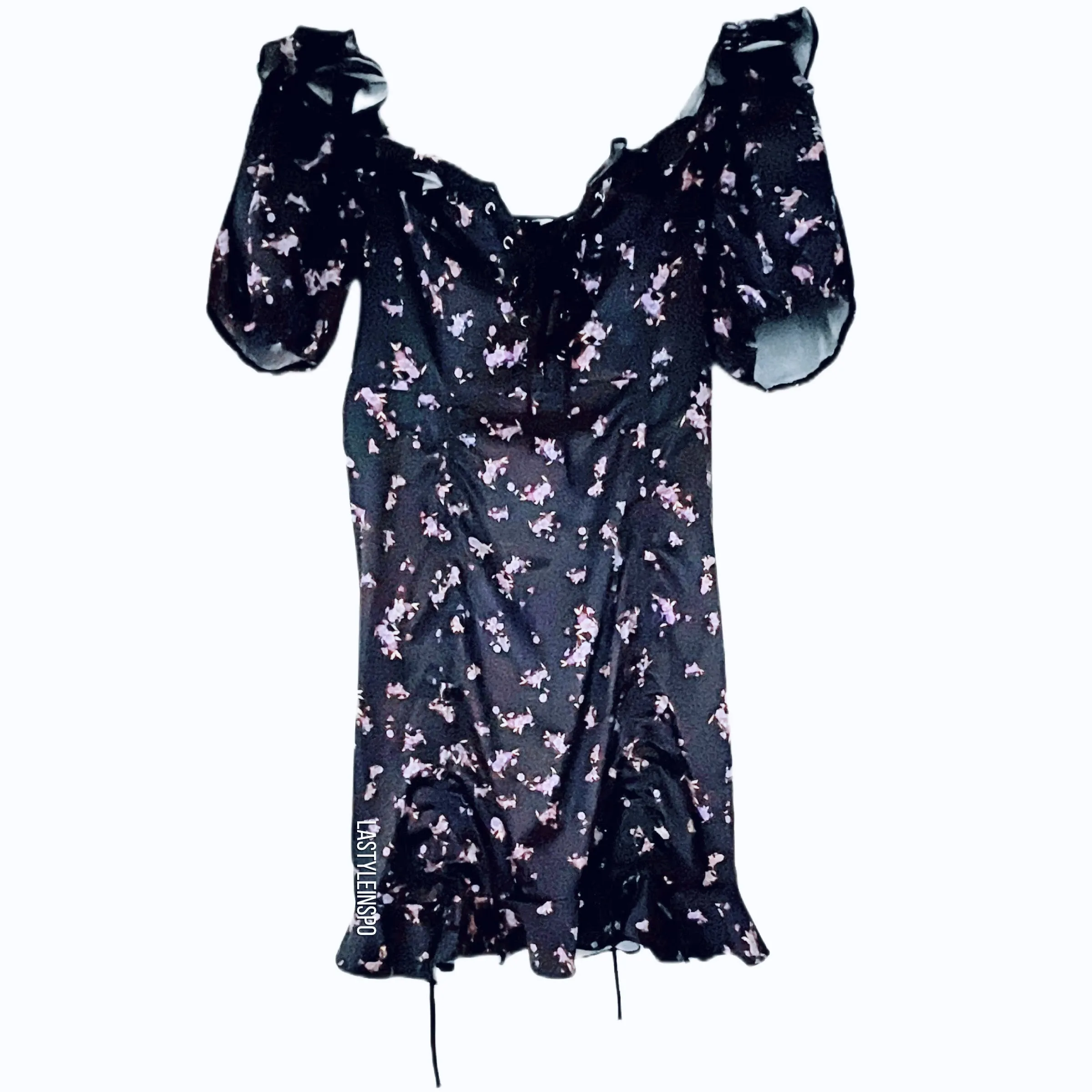 Secret Agent Puffed Sleeves Size XS
