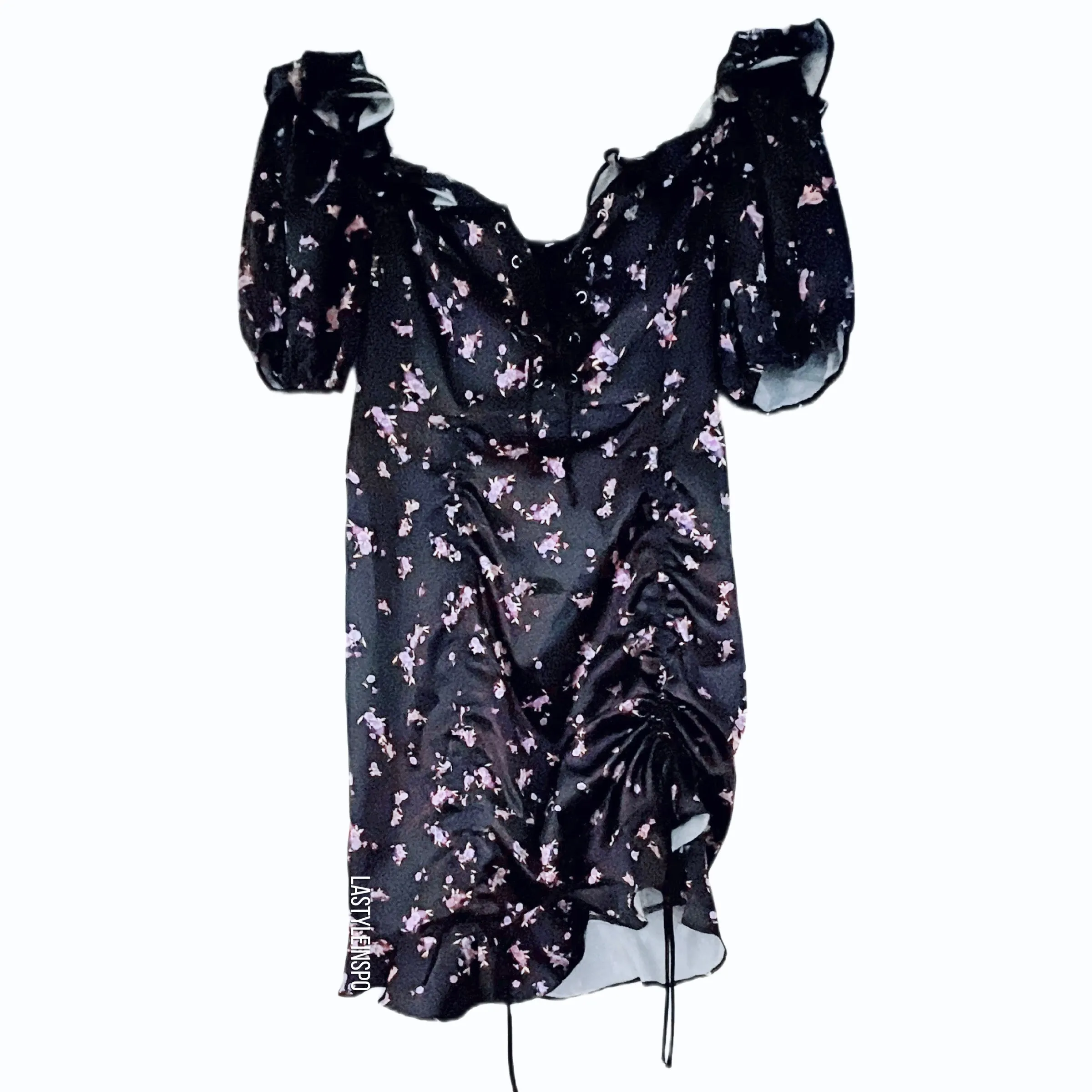 Secret Agent Puffed Sleeves Size XS