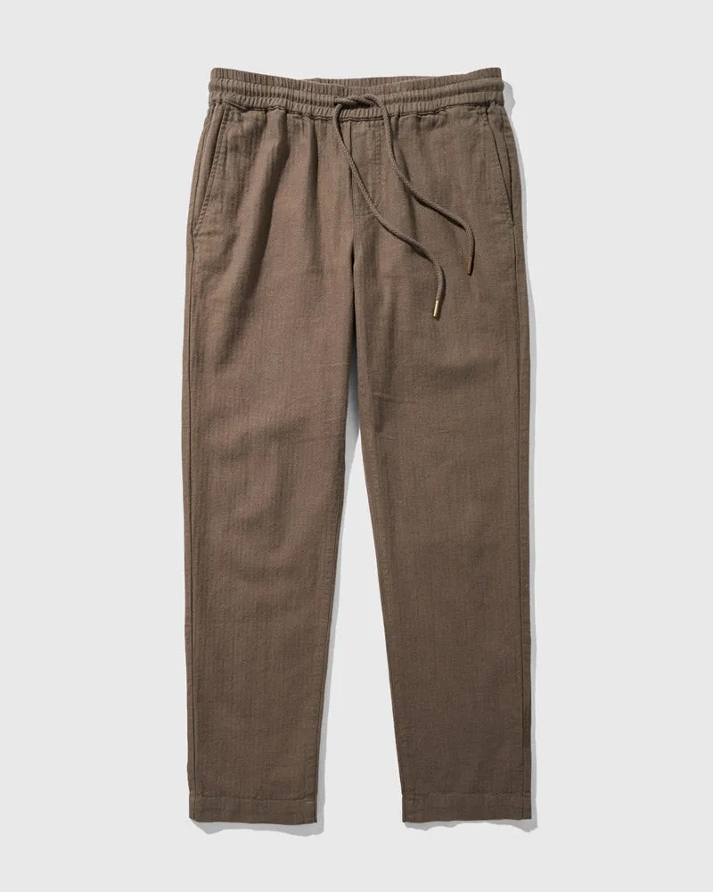 SoftHemp™ Herringbone Pull-On Chino
