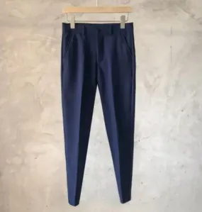 Spring Autumn New High Waist Straight Pocket Pants M S412412