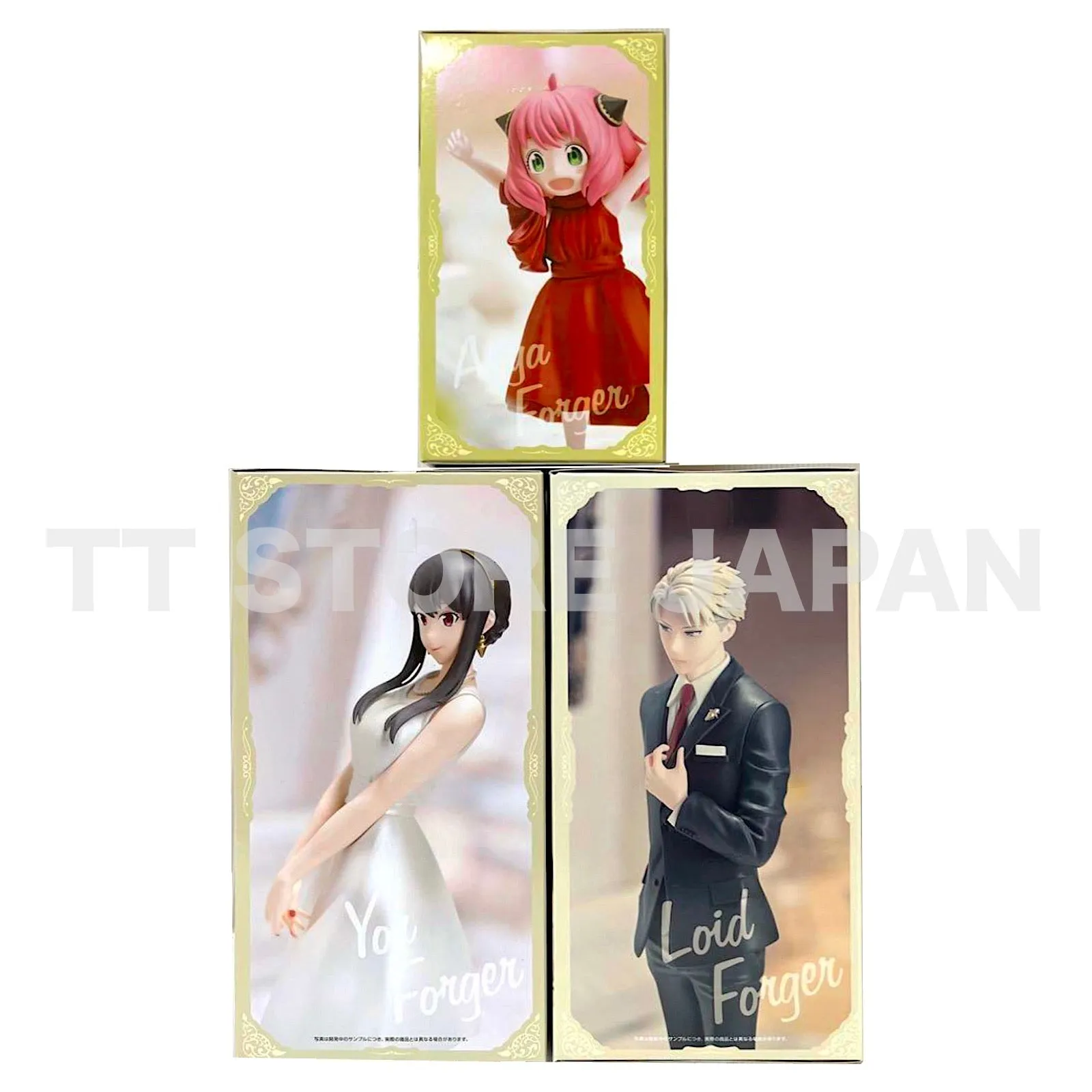 SPY x FAMILY Premium Figure Anya Yor Loid Forger Set Party Dress Ver. SEGA