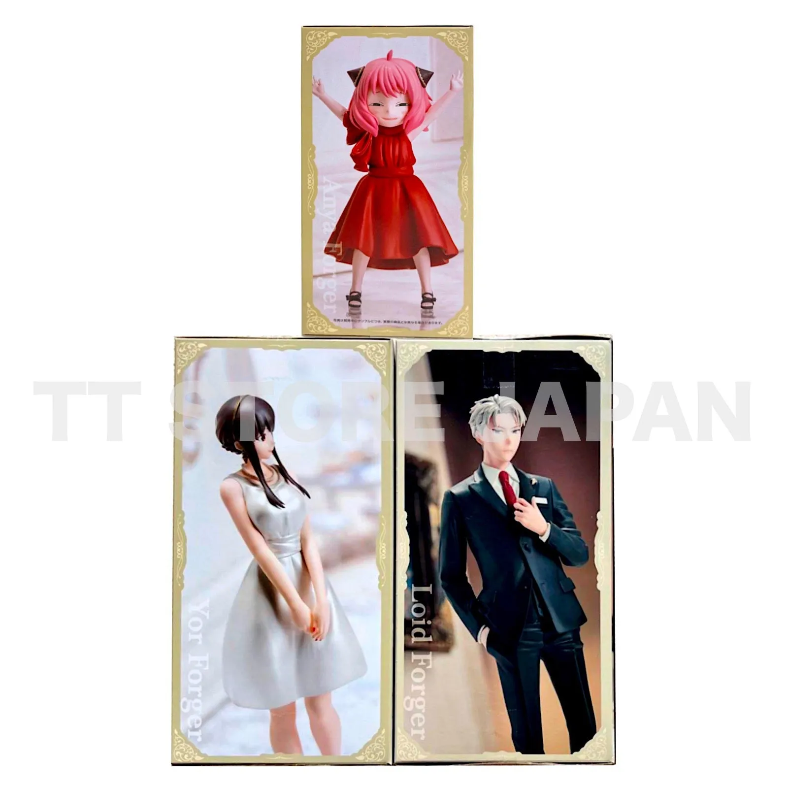 SPY x FAMILY Premium Figure Anya Yor Loid Forger Set Party Dress Ver. SEGA