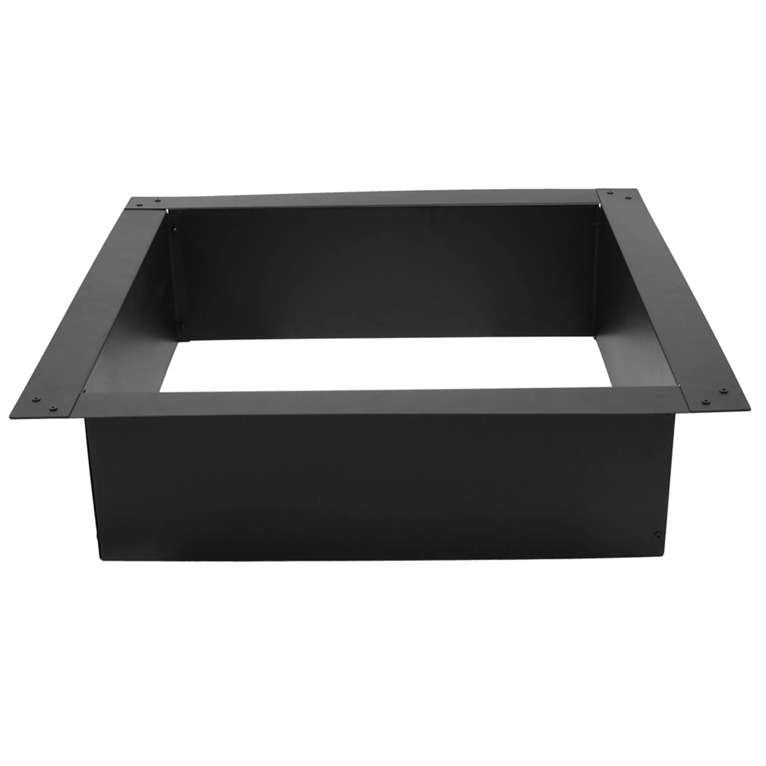 Sunnydaze Heavy-Duty Steel Square Fire Pit Insert