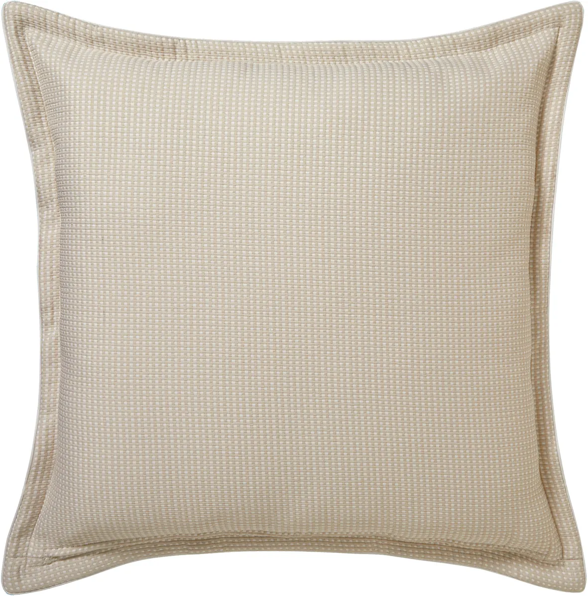 Tahiti Tan European Pillowcase by Logan and Mason Platinum