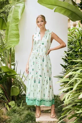 The Dreamer Label -  Ayla Cactus Maxi Dress