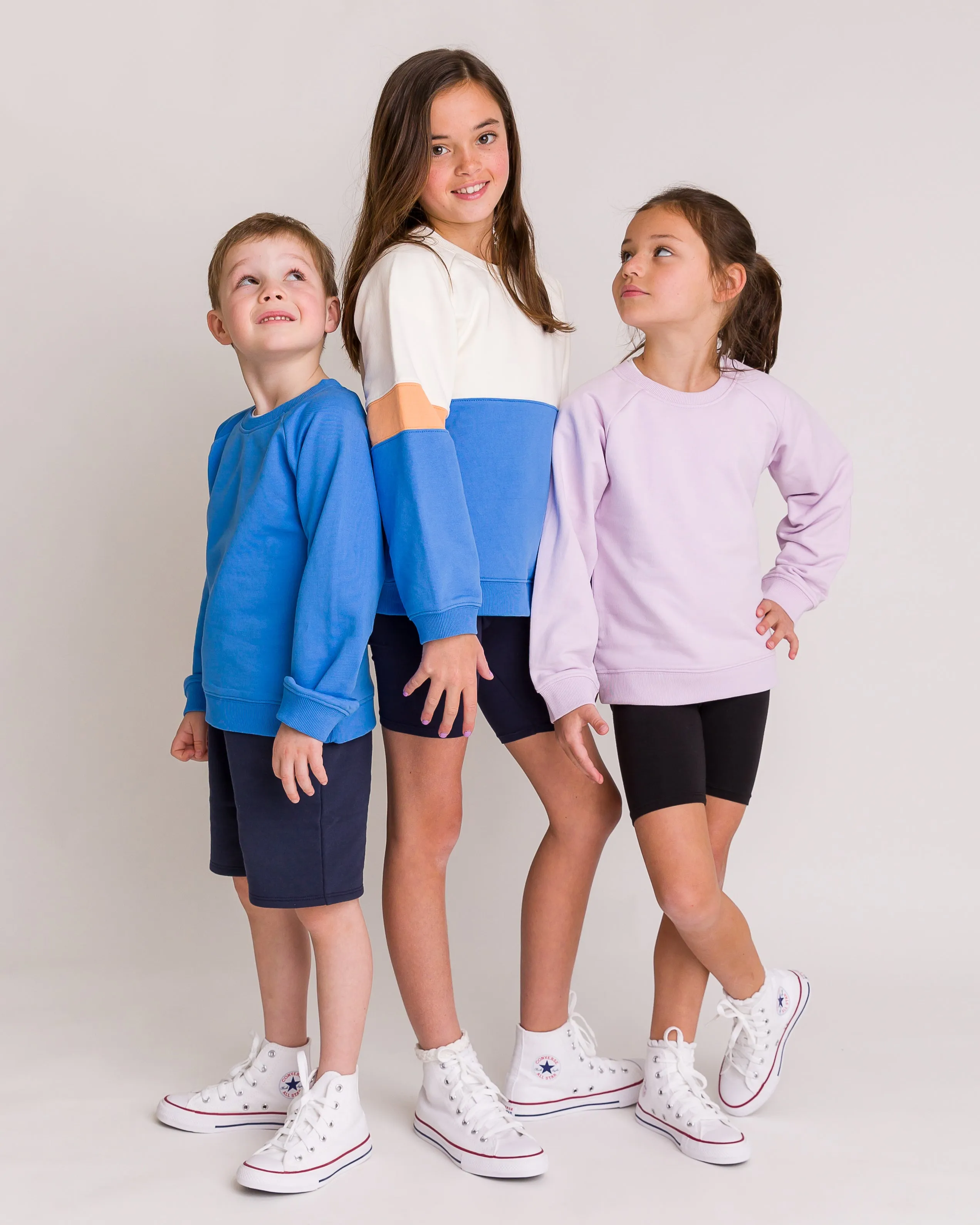 The Organic Pullover Sweatshirt [Marine Blue]